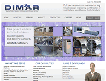 Tablet Screenshot of dimarmfg.com